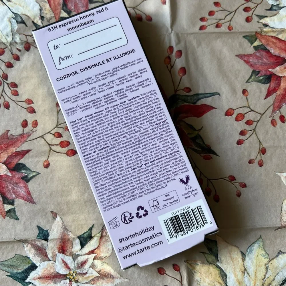 Tarte Shape Tape All Star Squad Correct Conceal Brght 63HEspresso Honey/No offer